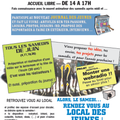 Même le samedi, rendez vous au local !