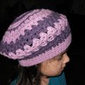 Un beret au crochet .....