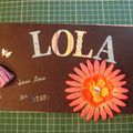 Mini album pour l'anni de Lola