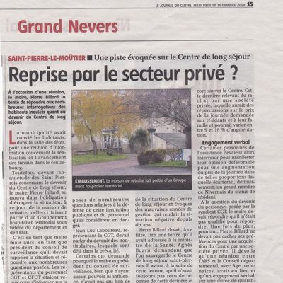 Culture : Les nouvelles ne sont pas bonnes pour les saint-pierrois.