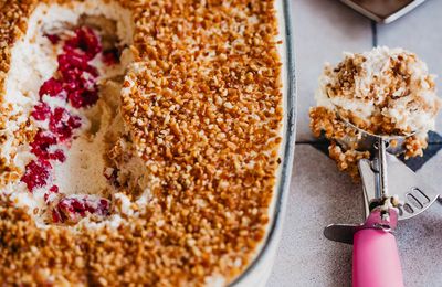 Tiramisu comme un framboisier