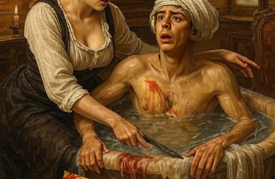 L'Ami du peuple : le journal de Jean-Paul Marat- Procès- verbal authentique d’un banquet Républicain donné en 1793 à Bourg