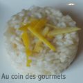 Risotto au citron