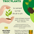 Samedi 14 mai Troc'plants à Chatulivre