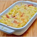 Gratin de coquillettes au jambon