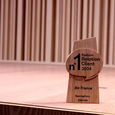 Pour la 9ème année consécutive, Air France est numéro 1 de la relation client dans le secteur « transport »