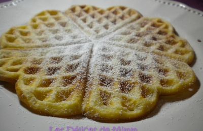 Gaufres petits cœurs