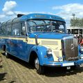 Le Mercedes 0-3500 de 1950 (Wanderfreund) (4ème Fête Autorétro étang d' Ohnenheim)