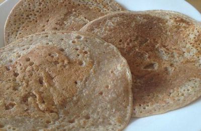 Pancakes au blé complet