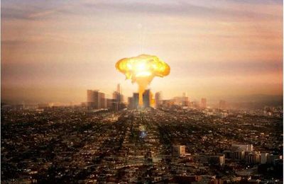  Exode massif  des elites suite à la création d'une page facebook représentant une explosion nucléaire à Los Angeles