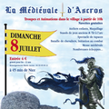 Première fête médiévale d'Ascros dimanche 8 juillet 2018