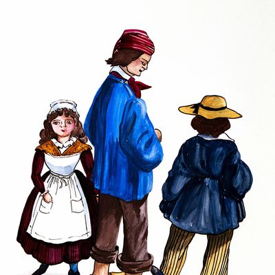 Les costumes normands : Domfront et le Passais