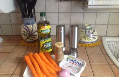 Velouté de carottes au cumin au Thermomix