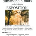 Exposition Artistes en Fronsadais le 3 mars à St Romain La Virvée