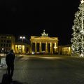 Marché de Noël dans une grande ville européenne