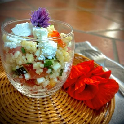 Salade fraîcheur aux légumes d'été