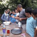 Atelier pâtisserie ce jeudi, au programme : les baghrir بغرير  au temps d'accueil des enfants et des jeunes à Ourika Tadamoune