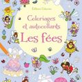 USBORNE : Coloriages et autocollants - Les fées