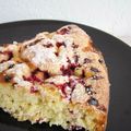 Le gâteau framboise / chocolat blanc