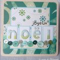 Carte de Noël concours Scrapmalin