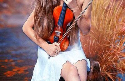 Les violonistes et l'eau