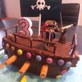 Gâteau Pirate pour les 3 ans de mon bonhomme!!!