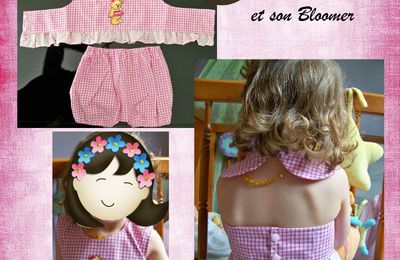 Ensemble top + bloomer