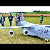 WORLD´S LARGEST ELECTRIC RC MODEL AIRCRAFT FROM TYLER PERRY / 149KG C-17 GLOBMASTER FLIGHT DEMO !!!