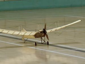 Un modèle indoor : La Demoiselle de Santos Dumont
