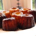 les délicieux canelés bordelais, j'en fais une bouchée!