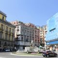 Rond-point à Naples (Italie)