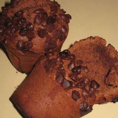 Muffins tout chocolat