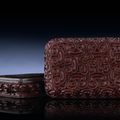 A very rare tixi lacquer rectangular box and cover, Southern Song Dynasty (1127-1279)