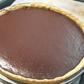 TARTE AU CHOCOLAT NOIR