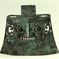 Ceremonial ax. Ritual device. Shang dynasty, Anyang period, 12th-11th Century BC