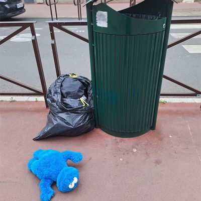 Un peu de bleu