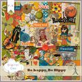 kit "Be Happy Be Hippy" by Buzinette Designs