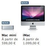 Les nouveaux Mac sont arrivés !