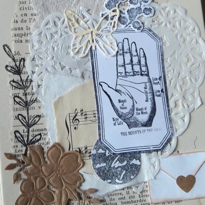 Art journal collage