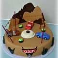 Gâteau Cars