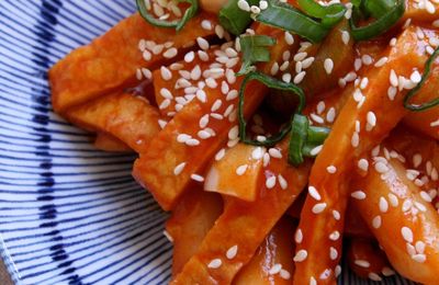 Tteokbokki (Korean Spicy Rice cake) 