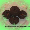 MUFFINS AUX DEUX CHOCOLATS (MOULE SILICONE)