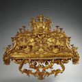 Console itallienne d'époque rococo. Venise, milieu du XVIIIème siècle. 