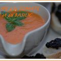 Recette N°56 : Soupe de tomate au basilic