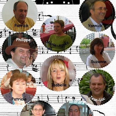 Trombinoscope famille Floury