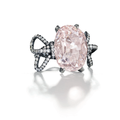 'The Pink Golconda Diamond', A colored diamond and diamond ring, JAR