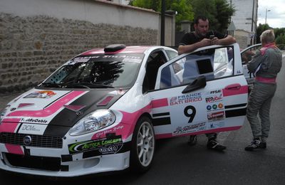 rallye du la fourme  2015 N°9 4em fiat punto 