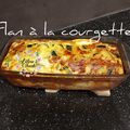 Flan à la courgette - sans PLV