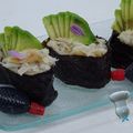 Gunkan crabe avocat
