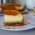 Cheesecake au gorgonzola... sans gluten